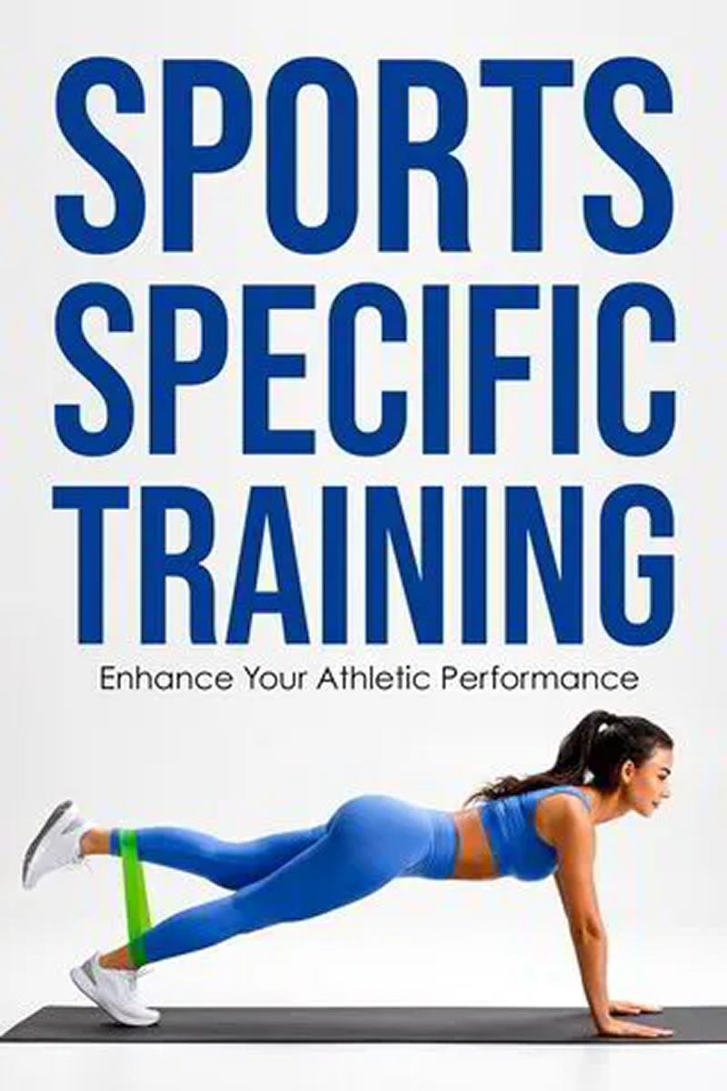 Athletic woman in blue workout gear performs a plank on a mat, showcasing sports-specific training techniques to enhance performance.